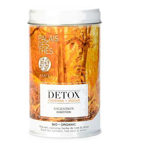 Чай черный Palais des Thes DETOX Индия 120г ж/б Франция в Окей