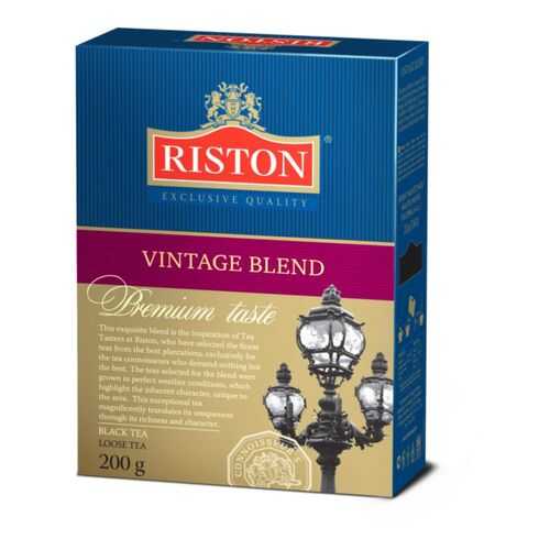 Чай черный Riston vintage blend 200 г в Окей