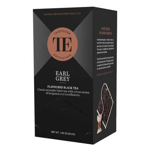 Чай черный Teahouse Exclusives Эрл Грей 15 пакетиков 40 г в Окей