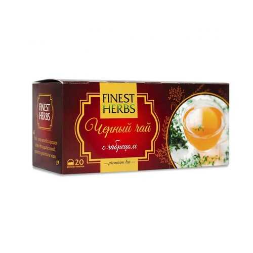 Чай Finest Herbs Чёрный чай с чабрецом, 30 гр в Окей