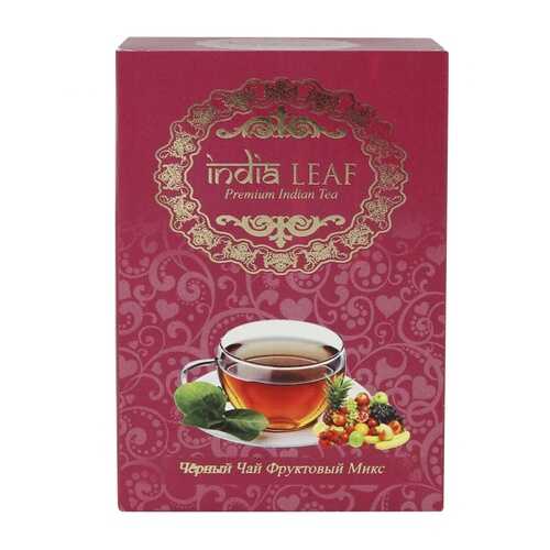 Чай India leaf С манго, черный среднелистовой с добавками, 100 гр в Окей