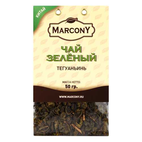 Чай Marcony Тегуаньинь зеленый 50 г в Окей