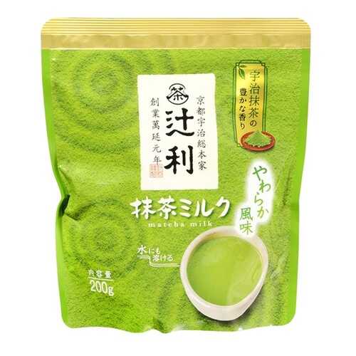 Чай матча Tsujiri маття с молоком - мягкий вкус 200 г в Окей