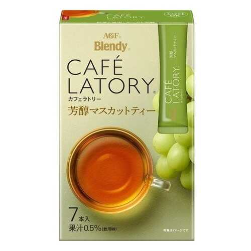Чай растворимый AGF Cafe Latory Бленди латте мускат в стиках 7*6.5 г в Окей