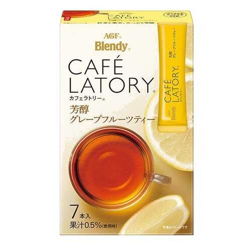 Чай растворимый AGF Cafe Latory Бленди лимонный в стиках 7*6.5 г в Окей