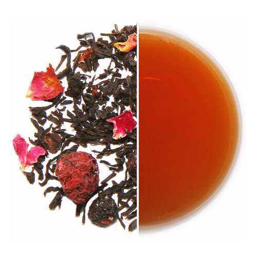 Чай Tea.ru Sweet Raspberries черный листовой c добавками 180 г в Окей
