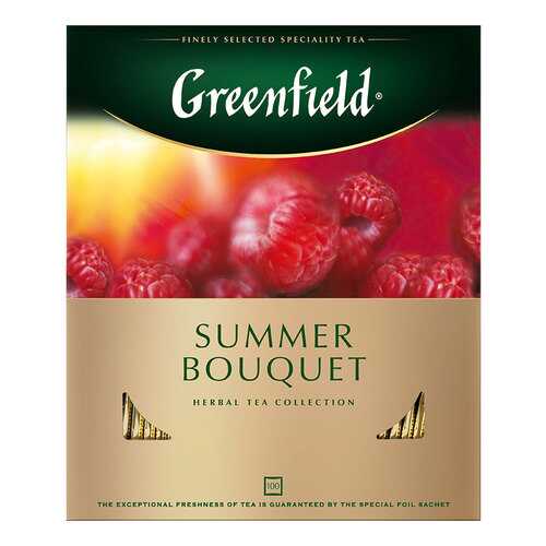 Чай травяной Greenfield Summer Bouquet 100 пакетиков в Окей