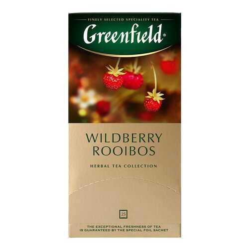 Чай травяной Greenfield Wildberry Rooibos 25 пакетиков в Окей