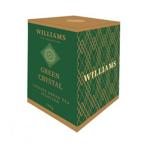 Чай Williams Greean Crystal зеленый китайский 100 г в Окей