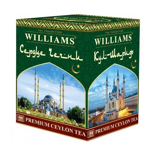 Чай Williams Mosque of Russia черный 125 г в Окей