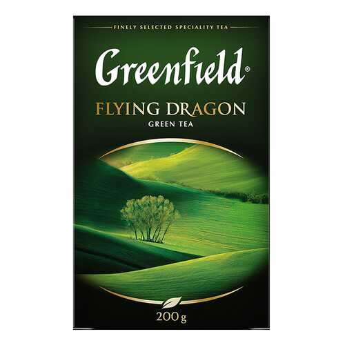 Чай зеленый листовой Greenfield Flying Dragon 200 г в Окей