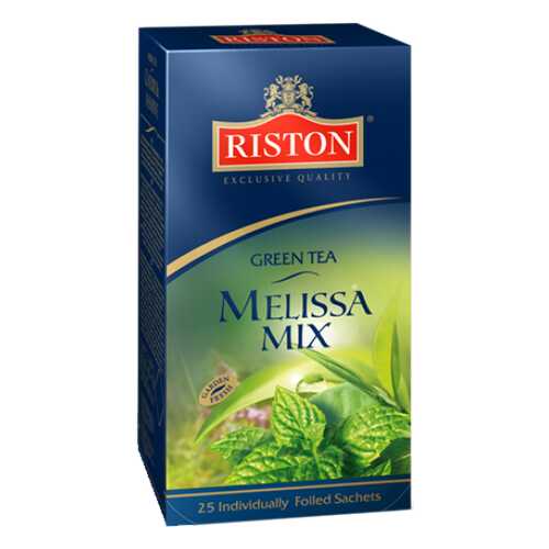 Чай зеленый Riston мелисса 25 пакетиков в Окей