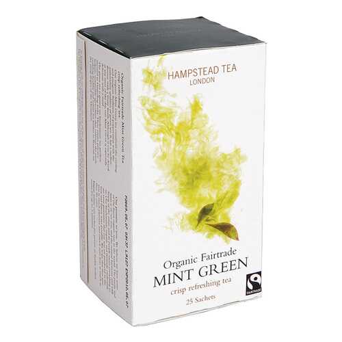 Чай зеленый с мятой Hampstead 25*2 г в Окей