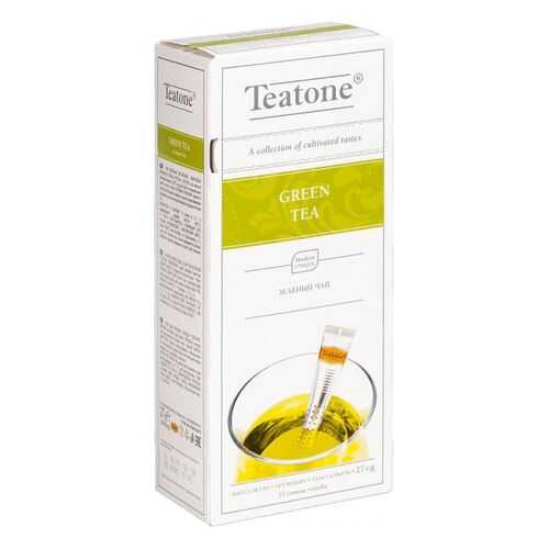 Чай зеленый Teatone байховый 15 пакетиков в Окей