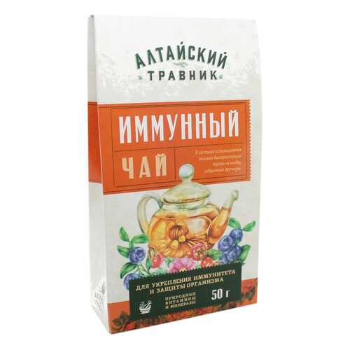 Фиточай Green Side алтайский травник иммунный 50 г в Окей