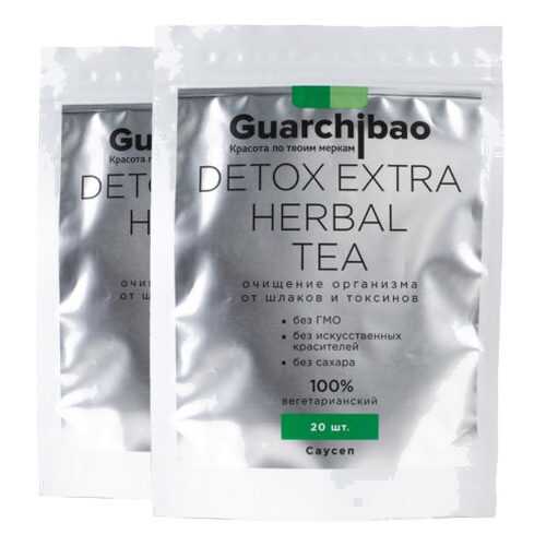 GUARCHIBAO DETOX EXTRA HERBAL TEA набор из 2 упаковок чая для детокса Саусеп в Окей