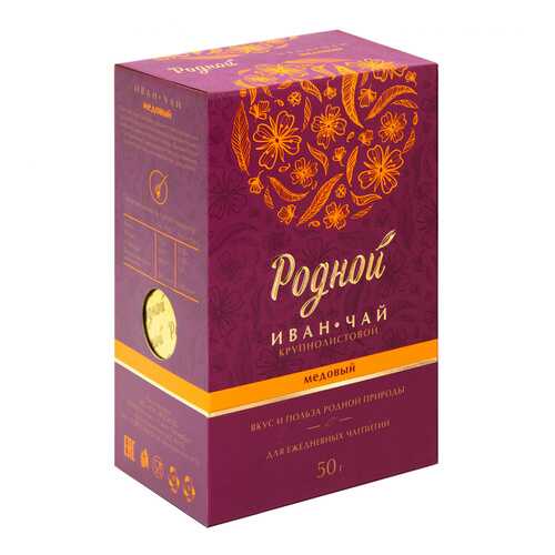 Иван-чай Родной Медовый, крупнолистовой, 50 гр в Окей