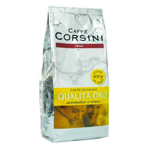Кофе Caffe Corsini Qualita Oro в зёрнах 500 г в Окей