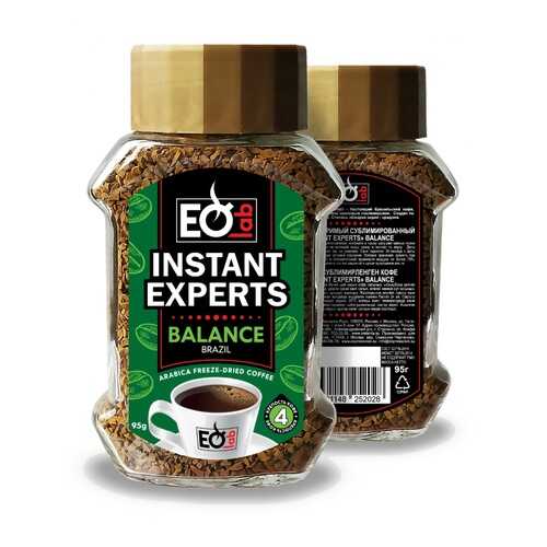 Кофе Espressolab Instant Experts Balance Brazil растворимый 95 г в Окей