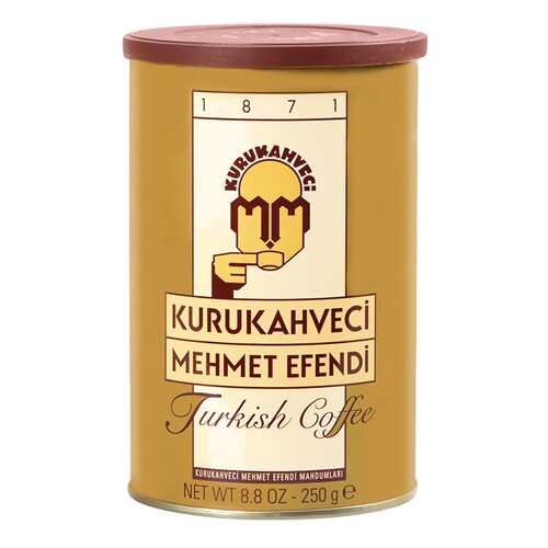 Кофе Kurukahveci Mehmet Efendi турецкий молотый обжаренный 250 г в Окей