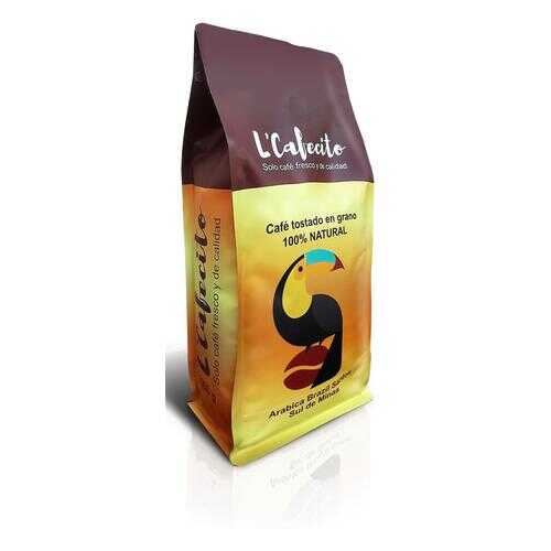 Кофе L'Cafecito Arabica brazil santoa sul de minas обжаренный 1000 г в Окей