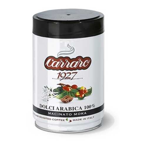 Кофе молотый Carraro Dolci Arabica ж/банка 250 г в Окей