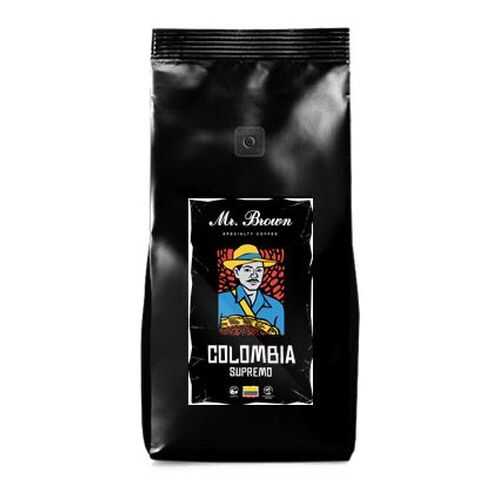 Кофе Mr.Brown Colombia Supremo в зернах 1 кг в Окей
