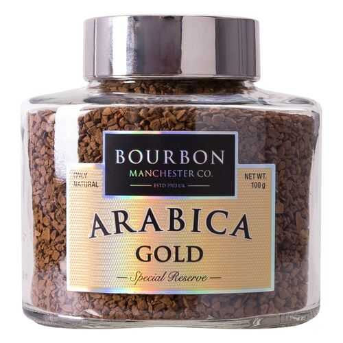 Кофе растворимый Bourbon arabica gold 100 г в Окей