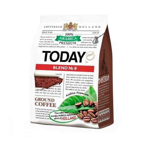 Кофе Today Blend 8 молотый 120 г в Окей