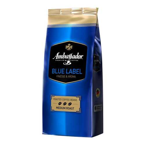 Кофе в зернах Ambassador blue label 1 кг в Окей