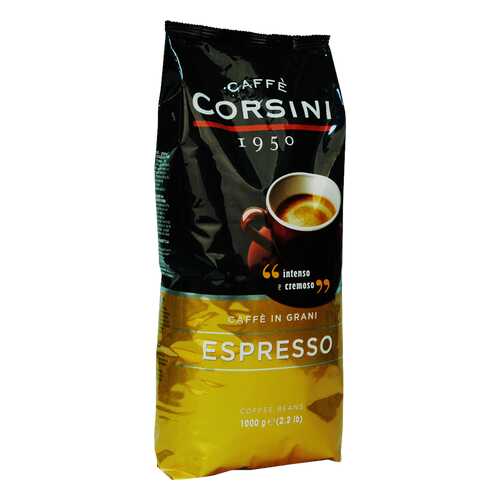 Кофе в зернах Caffe corsini espresso intenso cremoso 1 кг в Окей