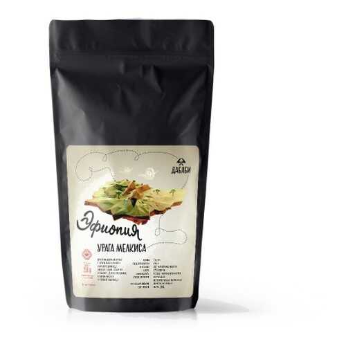 Кофе в зернах Даблби арабика Эфиопия Урага Мелкиса 250 г в Окей