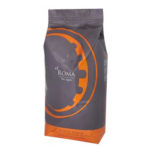 Кофе в зернах El Roma Via Appia 1 кг в Окей