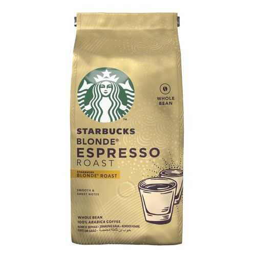 Кофе в зернах Starbucks Blonde Espresso Roast светлой обжарки 200 г в Окей