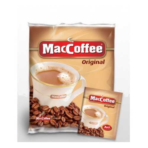 Кофейный напиток растворимый MacCoffee оriginal 3в1 50 г 20 штук в Окей