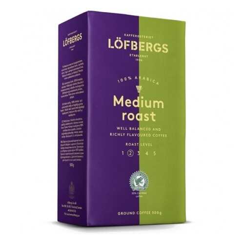 Молотый кофе Lofbergs Medium Roast 500 г в Окей