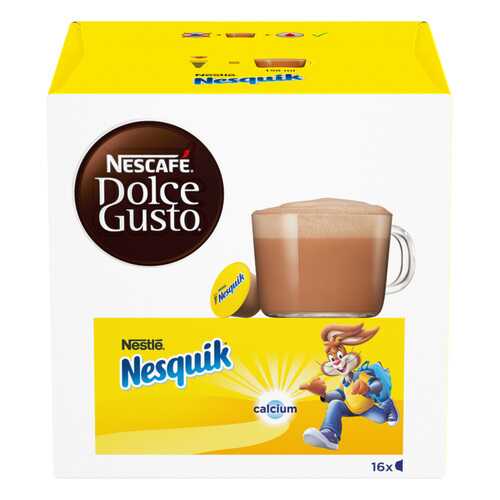 Шоколадный напиток в капсулах Nescafe Dolce Gusto nesquik 16 капсул в Окей