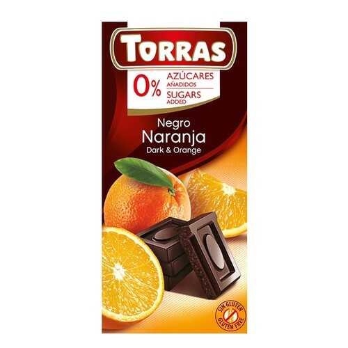 Шоколад Torras темный с апельсином в Окей