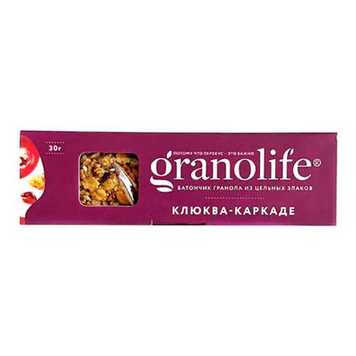 Батончик-гранола Granolife клюква-каркаде в Окей