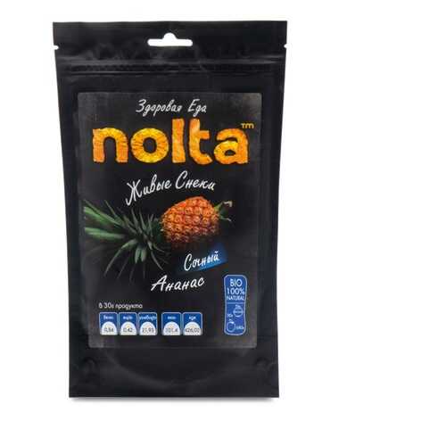 Чипсы фруктовые NOLTA Ананас 30 г Россия в Окей