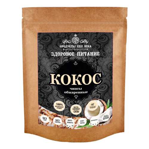 Кокосовые чипсы Продукты XXII века обжаренные 200 г в Окей