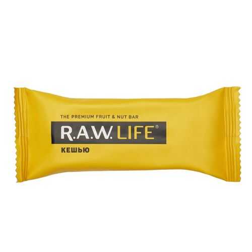 Орехово-фруктовый батончик R.A.W. LIFE кешью 47 г в Окей