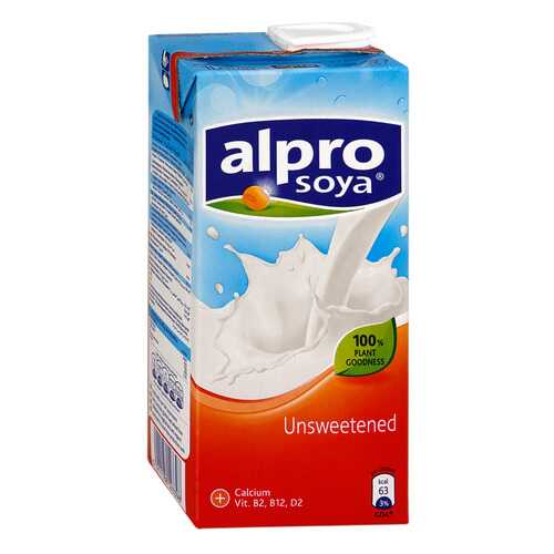 Напиток Alpro soya unsweetened без сахара без соли 1.8% 1 л в Окей