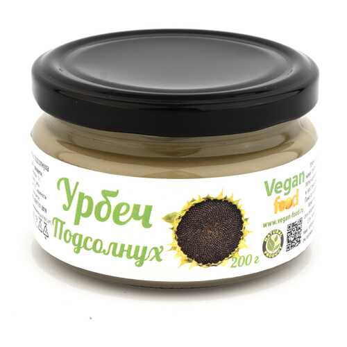 Урбеч Vegan-food из семян подсолнуха 200 г в Окей