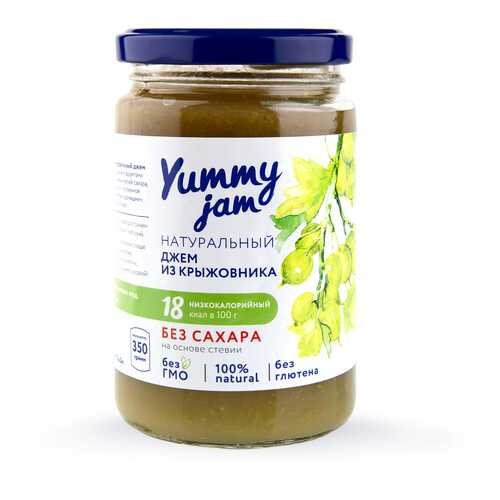 Джем Yummy jam из крыжовника без сахара 350 г в Окей