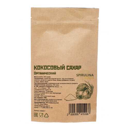 Кокосовый сахар органический 250 гр в Окей
