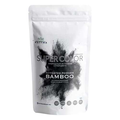 Бамбуковый уголь Pattra Organic Black bamboo 50 г в Окей