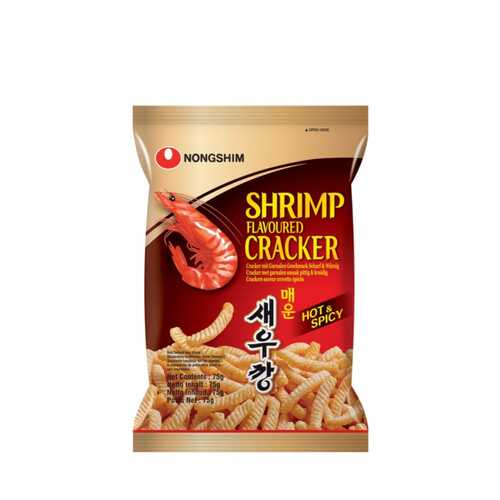 Чипсы Nongshim креветочные острые 75 г в Окей