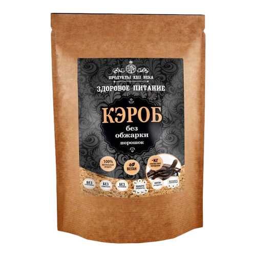 Кэроб порошок Продукты XXII века без обжарки 400 г в Окей