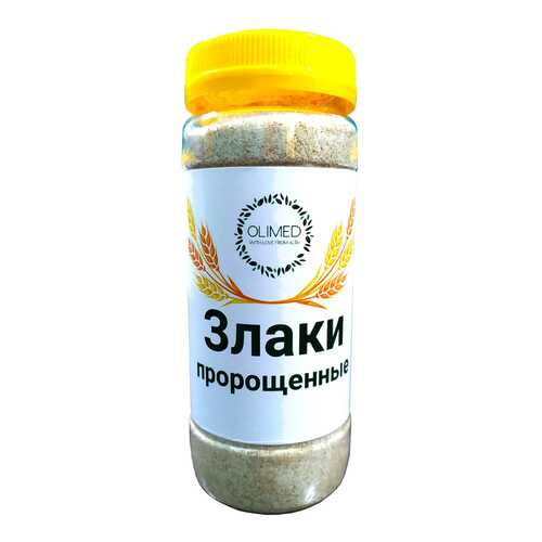 Порошок ростков смесь злаков (пшеница, овес, ячмень, рожь) OLIMED, 300г в Окей